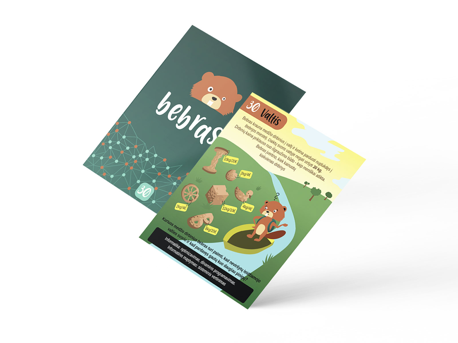 Educational game card 2